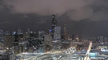 Weather camera view of UIC - University of Illinois Chicago.