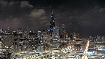 Weather camera view of UIC - University of Illinois Chicago.