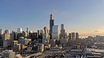 Weather camera view of UIC - University of Illinois Chicago.
