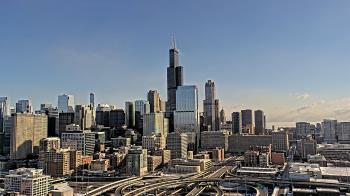 Weather camera view of UIC - University of Illinois Chicago.