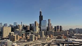 Weather camera view of UIC - University of Illinois Chicago.