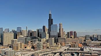 Weather camera view of UIC - University of Illinois Chicago.