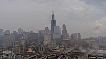 Weather camera view of UIC - University of Illinois Chicago.