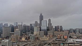 Weather camera view of UIC - University of Illinois Chicago.