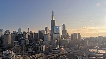 Weather camera view of UIC - University of Illinois Chicago.