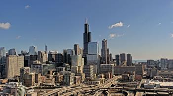 Weather camera view of UIC - University of Illinois Chicago.