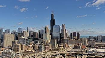 Weather camera view of UIC - University of Illinois Chicago.