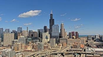 Weather camera view of UIC - University of Illinois Chicago.
