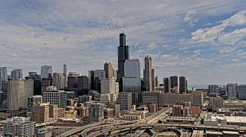 Weather camera view of UIC - University of Illinois Chicago.