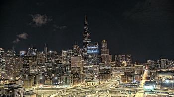 Weather camera view of UIC - University of Illinois Chicago.