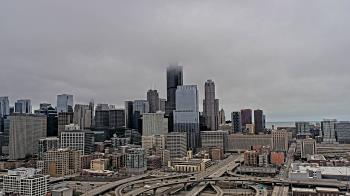 Weather camera view of UIC - University of Illinois Chicago.