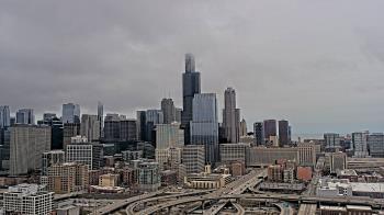 Weather camera view of UIC - University of Illinois Chicago.