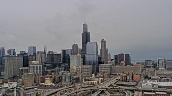 Weather camera view of UIC - University of Illinois Chicago.