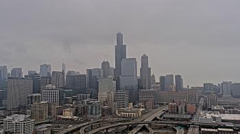 Weather camera view of UIC - University of Illinois Chicago.