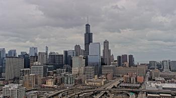 Weather camera view of UIC - University of Illinois Chicago.