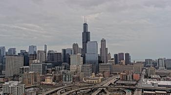 Weather camera view of UIC - University of Illinois Chicago.