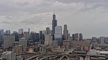 Weather camera view of UIC - University of Illinois Chicago.