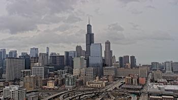 Weather camera view of UIC - University of Illinois Chicago.