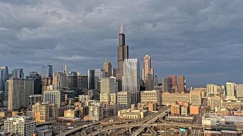Weather camera view of UIC - University of Illinois Chicago.