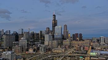 Weather camera view of UIC - University of Illinois Chicago.