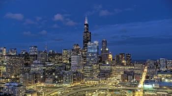 Weather camera view of UIC - University of Illinois Chicago.