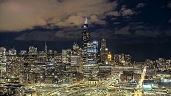 Weather camera view of UIC - University of Illinois Chicago.