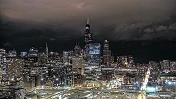 Weather camera view of UIC - University of Illinois Chicago.