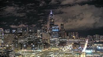 Weather camera view of UIC - University of Illinois Chicago.