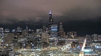 Weather camera view of UIC - University of Illinois Chicago.