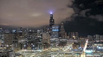 Weather camera view of UIC - University of Illinois Chicago.