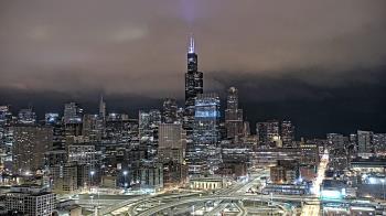 Weather camera view of UIC - University of Illinois Chicago.