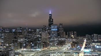 Weather camera view of UIC - University of Illinois Chicago.
