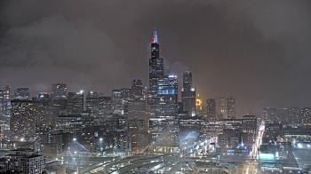 Weather camera view of UIC - University of Illinois Chicago.