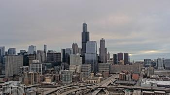 Weather camera view of UIC - University of Illinois Chicago.