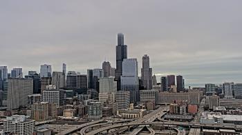 Weather camera view of UIC - University of Illinois Chicago.