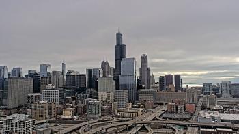 Weather camera view of UIC - University of Illinois Chicago.