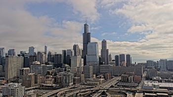 Weather camera view of UIC - University of Illinois Chicago.