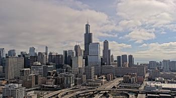 Weather camera view of UIC - University of Illinois Chicago.