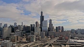 Weather camera view of UIC - University of Illinois Chicago.