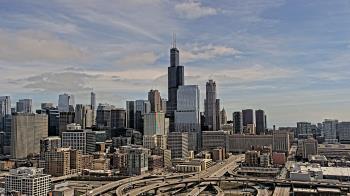 Weather camera view of UIC - University of Illinois Chicago.