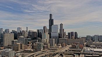 Weather camera view of UIC - University of Illinois Chicago.