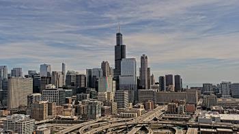 Weather camera view of UIC - University of Illinois Chicago.