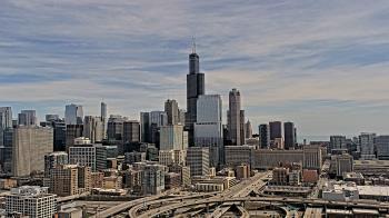 Weather camera view of UIC - University of Illinois Chicago.