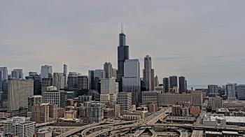 Weather camera view of UIC - University of Illinois Chicago.