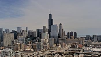 Weather camera view of UIC - University of Illinois Chicago.