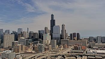 Weather camera view of UIC - University of Illinois Chicago.