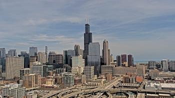 Weather camera view of UIC - University of Illinois Chicago.