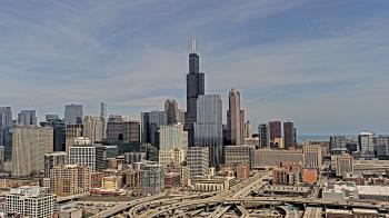 Weather camera view of UIC - University of Illinois Chicago.