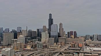 Weather camera view of UIC - University of Illinois Chicago.
