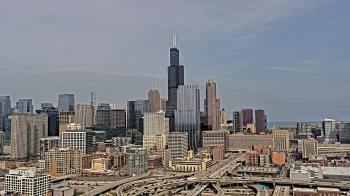 Weather camera view of UIC - University of Illinois Chicago.